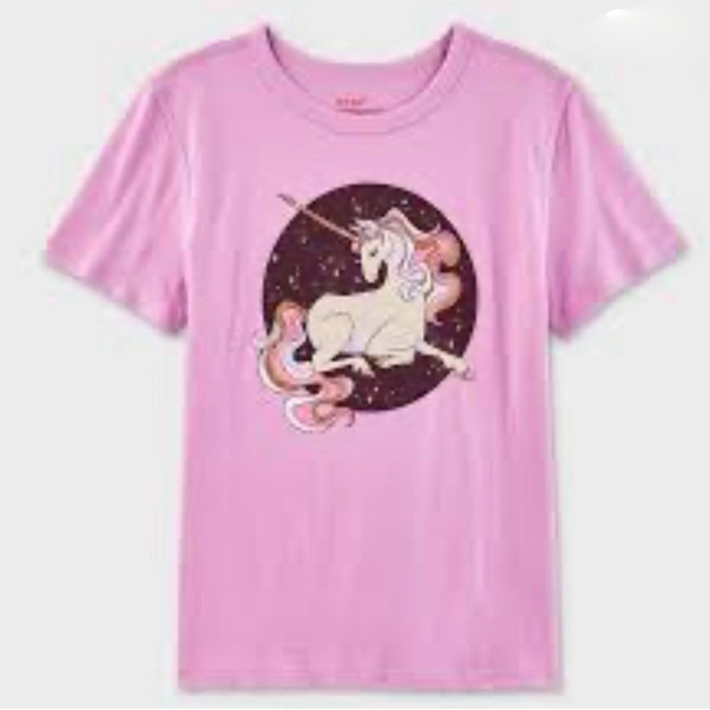 Unicorn Academy Gold Backpack Unicorn Tee Bundle Girls Size 10/12 NWT - Picture 4 of 7